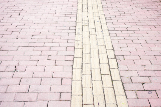 人行道 盲道 路面
