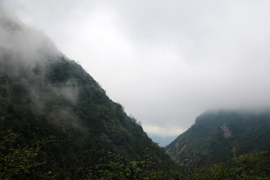 山巒起伏
