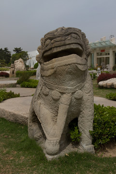 石獅 西安 唐苑