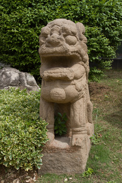 西安唐苑 石雕 獅子