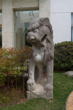 西安唐苑 石雕 獅子