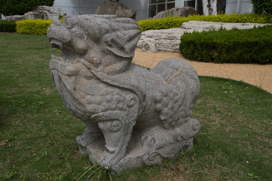 西安唐苑 石雕 獅子