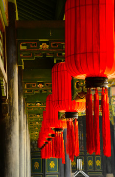 喬家大院 紅燈籠