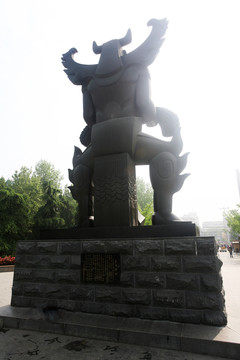 炎帝神農(nóng)雕像