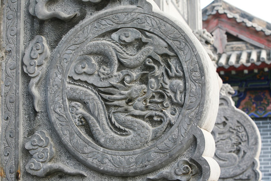 雕塑 龍 雕刻 石雕
