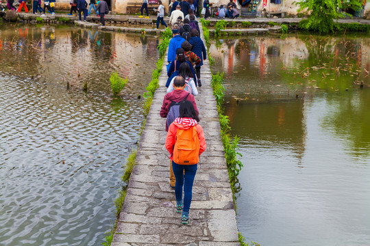 宏村旅游