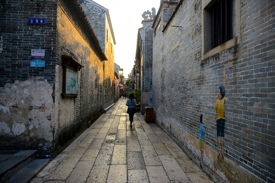 古鎮(zhèn)老街巷