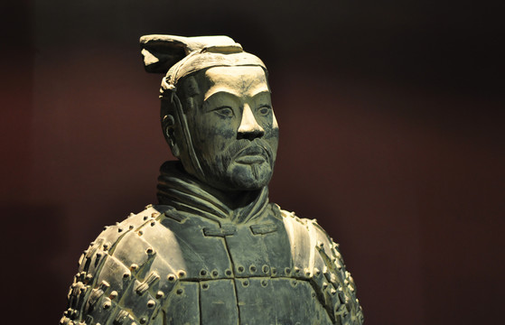 兵馬俑上身像