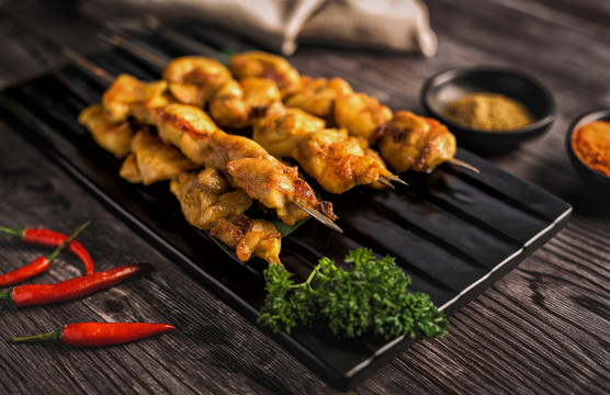燒烤雞肉串