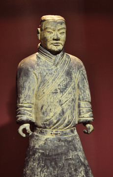 秦兵馬俑石雕