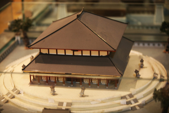 白馬寺模型 洛陽佛教寺廟