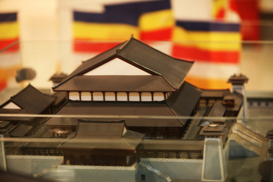 白馬寺模型 洛陽(yáng)佛教寺廟