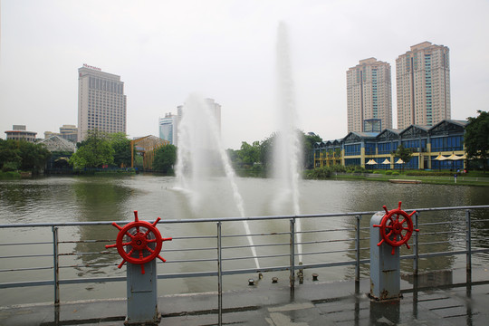 公園一角