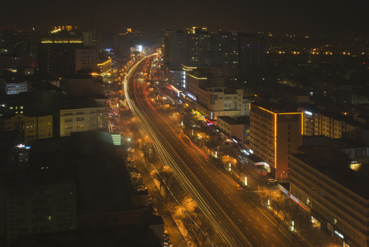 小城夜景