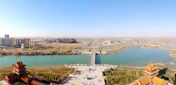 黃河樓上看黃河