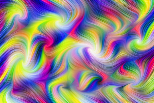 抽象線條 無分層