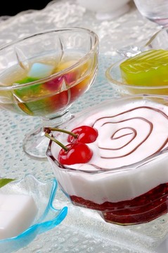 果凍蛋糕 飲品