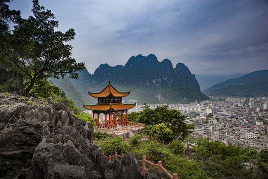 山 亭子系列