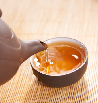 沖泡的茶湯