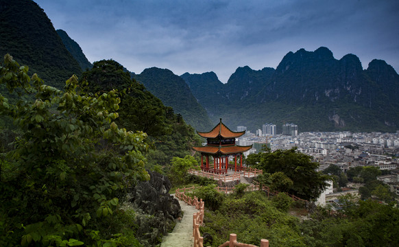 山 亭子系列