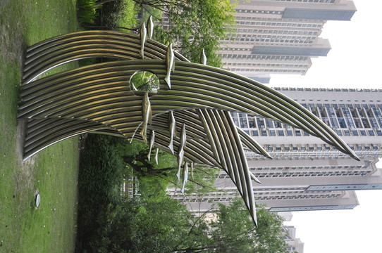 蘇州河夢(mèng)清園環(huán)保主題公園雕塑