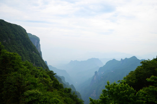張家界天門山風景