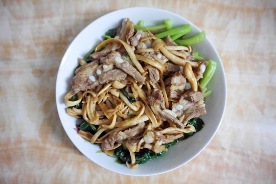 脆骨雜菜
