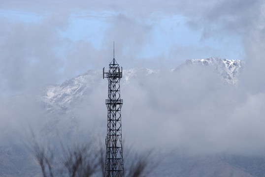 天山云霧