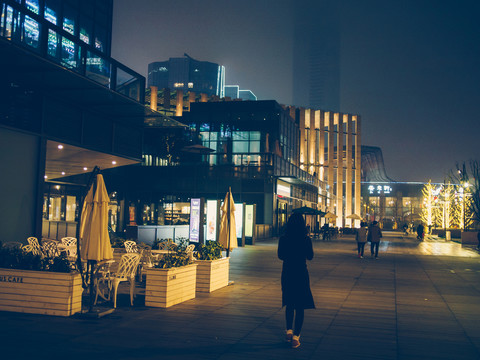 時(shí)代廣場(chǎng)夜景