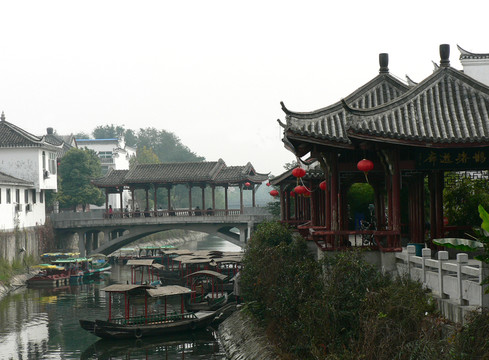 三河古鎮(zhèn)風(fēng)光
