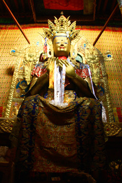 藏傳佛教塑像