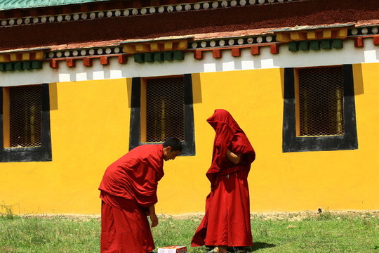阿壩各莫寺喇嘛