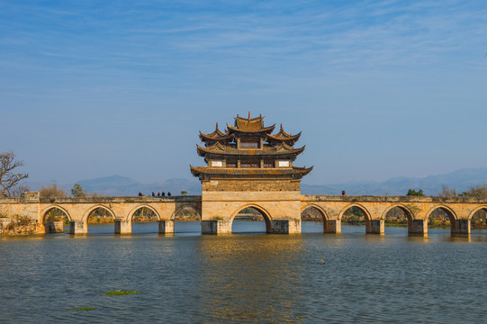 建水雙龍橋 十七孔橋