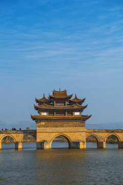 建水雙龍橋 十七孔橋