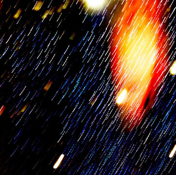 裝飾畫 流星雨