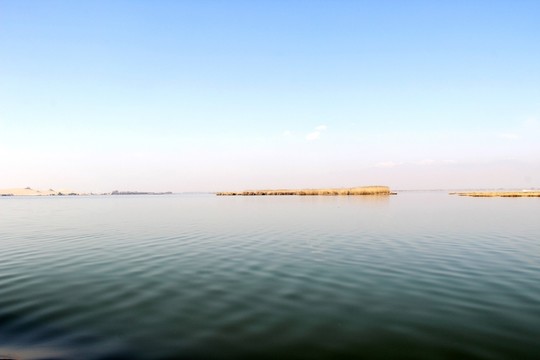 銀川沙湖風(fēng)光