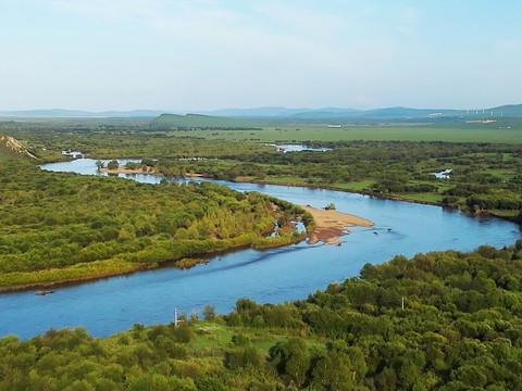 根河濕地夏季