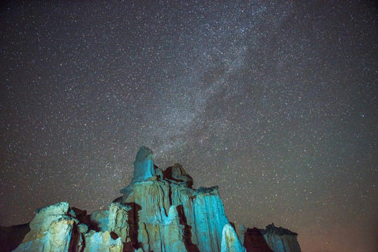 土林星空 銀河