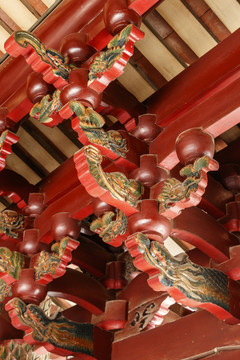 關(guān)帝廟屋檐