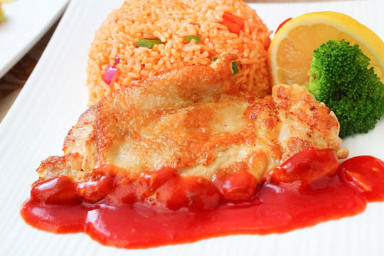 雞扒飯