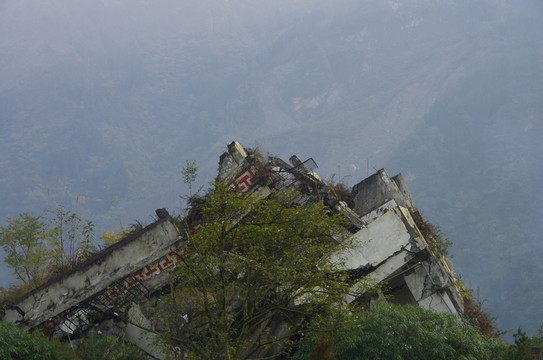 汶川地震遺址