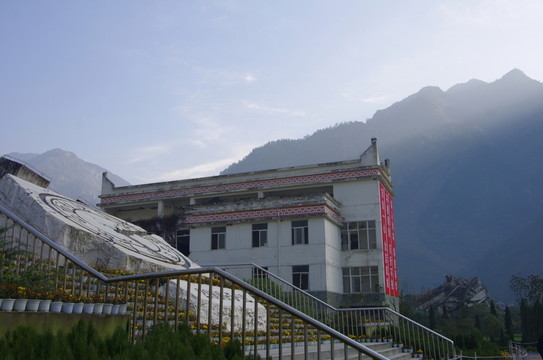 汶川地震遺址