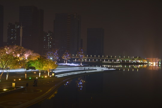 公園夜景