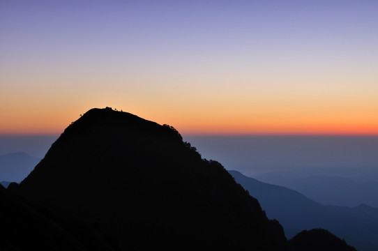 江西武功山日出