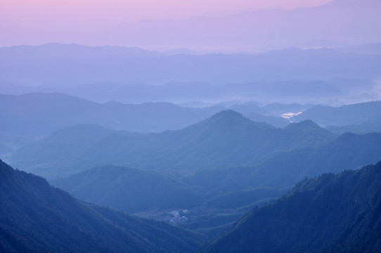 江西武功山日出