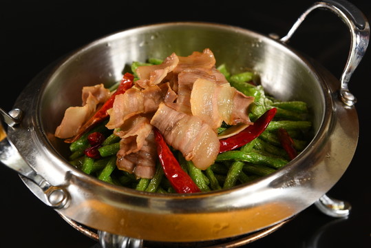 干鍋豆角