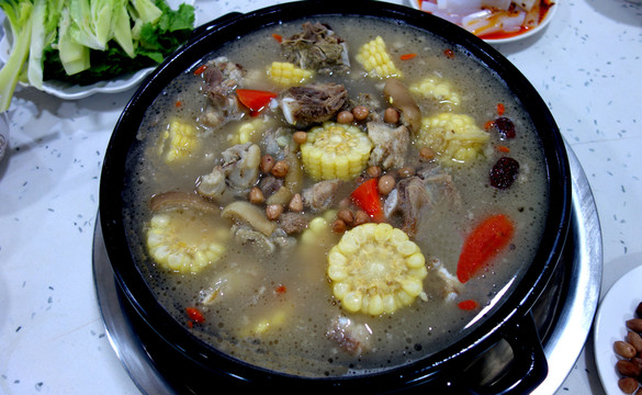 蹄花湯 排骨蹄花湯