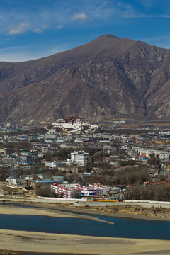 拉薩全景