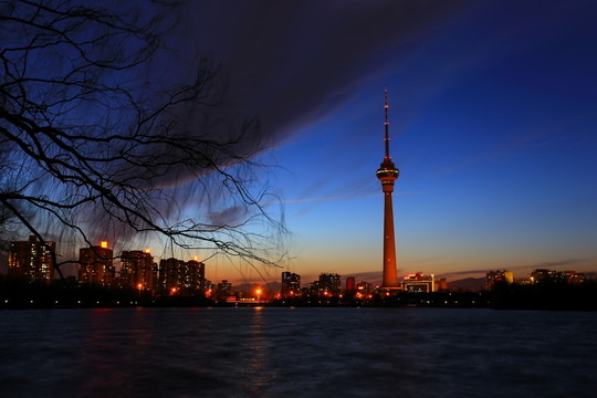 中央電視塔夜景