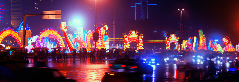 福州五一廣場(chǎng)元宵花燈